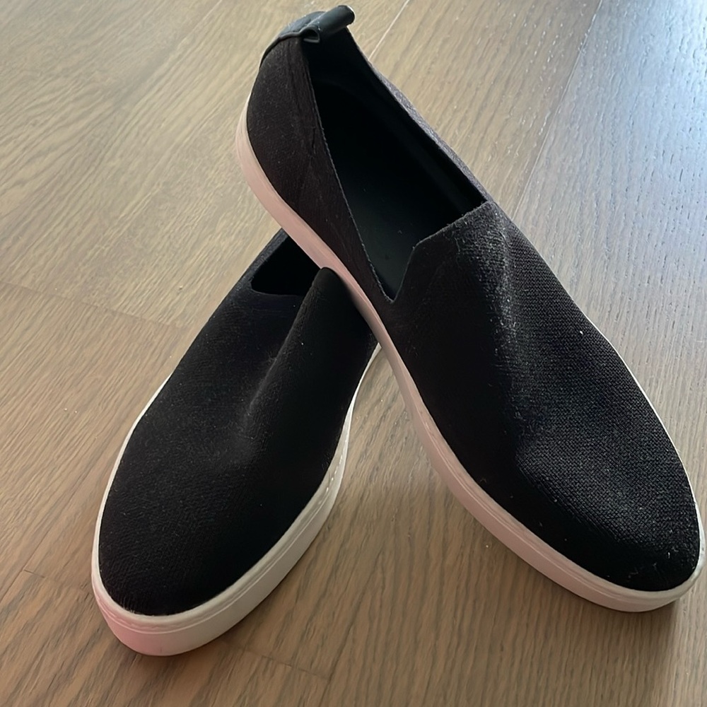 Banana Republic black slip ons